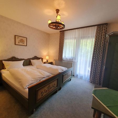 Cafe Pension Sonnenkanzel Staatsbad Bruckenau Bagian luar foto