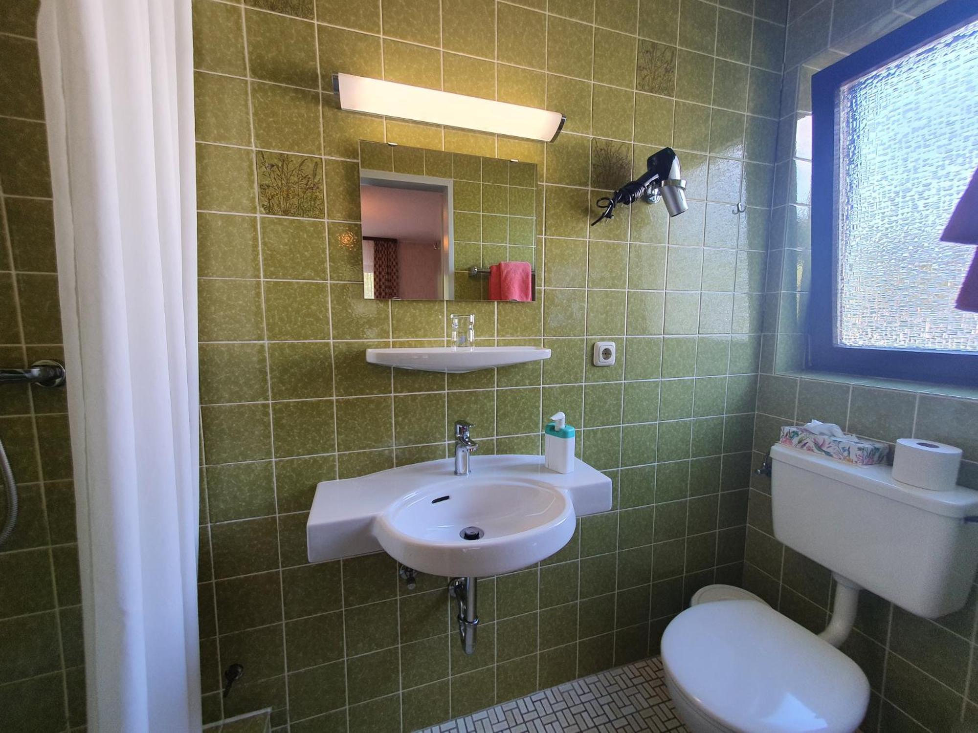 Cafe Pension Sonnenkanzel Staatsbad Bruckenau Bagian luar foto
