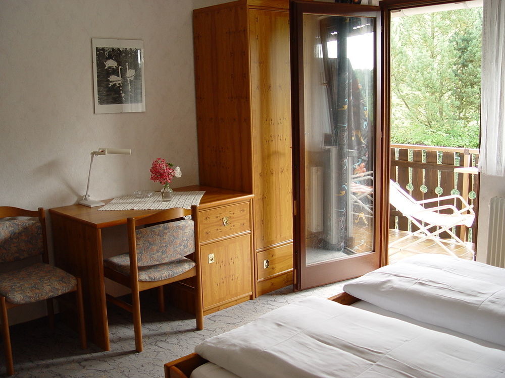 Cafe Pension Sonnenkanzel Staatsbad Bruckenau Bagian luar foto